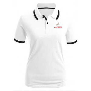 Pantalón corto de entrenamiento de verano de punto sólido informal para mujer para camiseta Polo bordado personalizado impresión Logo insignia decoración transpirable - Product Image 4