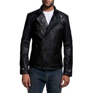 Chaqueta de piel de cordero para hombre de la mejor calidad 2023, abrigo de invierno impermeable con piel de oveja tejida, venta directa - Product Image 4