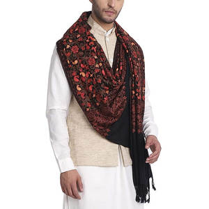 Top Seller Men's <b>Wool</b> Shawl Soft <b>Fabric</b> Customizable by Factory at Low MOQ for Casual Winter Wear - Product Image 1