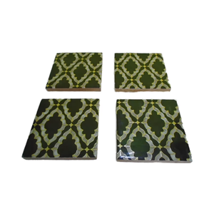 Posavasos y almohadillas elegantes Meena Square Modern Eco-Friendly con madera MDF de 5mm - Product Image 1