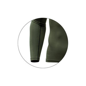 Vente en gros de chemises de compression de gymnastique pour hommes coupe ajustée 100% fibre de bambou respirant Service personnalisé OEM - Product Image 6