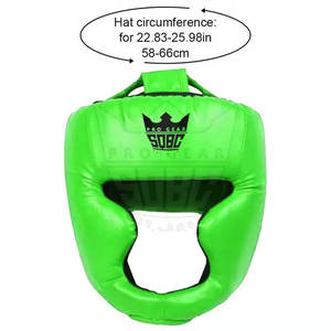 Protector de Cabeza de Cuero para Boxeo y Entrenamiento de MMA, Diseño Personalizable, Ropa Deportiva Protectora para Adultos - Product Image 2