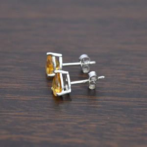 ชุดต่างหูเม็ดเดี่ยวดิบสีเงินและชุบทอง925หรูหราทันสมัยชุดง่ามทันสมัยสำหรับงานแต่งงานเหมาะเป็นของขวัญที่ดี - Product Image 3