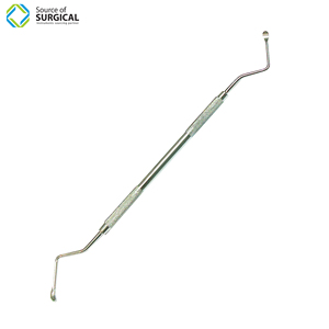 Cureta Ósea para Alveoplastia, Elevador Perióstico Manual de Acero para Implantología Dental, Periotomo, Lima Ósea y Sonda Exploradora - Product Image 6