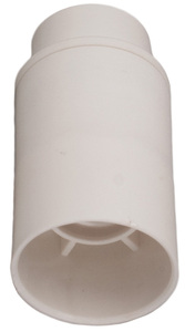Portalampada bianco semplice E14 2A 250V (Solera 6584CLB) - Product Image 1