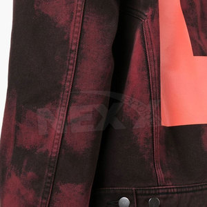 เสื้อแจ๊งส์ยีนส์ขายร้อนสั่งทําพิเศษออกแบบเสื้อแจ็คเก็ตยีนส์ผู้ชายของคุณเอง เสื้อแจ็คเก็ตยีนส์ผู้ชายกันลม - Product Image 6