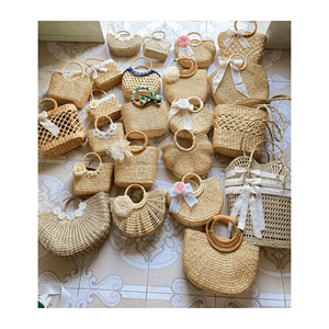 Water Hyacinth Women's <b>Bag</b> <b>Beach</b> <b>Bag</b> - Water Hyacinth Women's <b>Tote</b> <b>Bag</b> Made From Natural Material Vietnam High Quality - Product Image 3