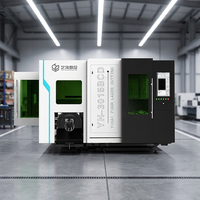 Machine de découpe au laser à fibre professionnelle 2-en-1 pour tôles et tubes métalliques, pour des solutions de fabrication industrielle précises