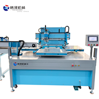 Machine d'impression sérigraphique à 4 postes personnalisée en usine pour l'impression de sacs d'emballage et de produits textiles avec table rotative