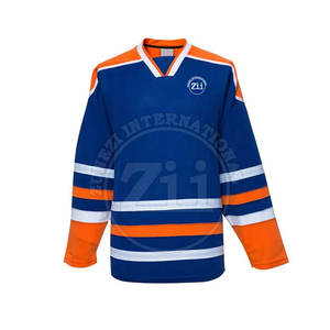 ชุดยูนิฟอร์มฮอกกี้น้ำแข็งแบบกำหนดเองยอดนิยม บริการ OEM ไซส์ใหญ่สำหรับผู้ใหญ่ ผลิตจากโพลีเอสเตอร์ 100% - Product Image 4