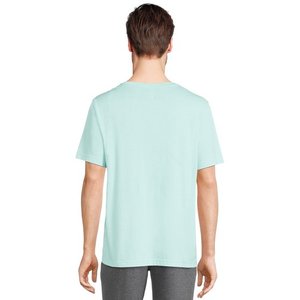 Camiseta de cuello redondo 4 colores negro y blanco gris azul marino ultraligero para hombre camisa transpirable absorbente de sudor de secado rápido adecuada - Product Image 3