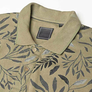 Nouveau confortable 2025 tissu respirant Slim Fit hommes Sublimation Polo dernière conception vêtements d'été hommes polos en pas cher - Product Image 6