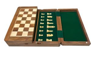 Nirmala Handicrafts – Ensemble de jeu d'échecs en bois de luxe, moderne et minimaliste, fait main, artisanat de forme libre, décoration intérieure et jardin - Product Image 4