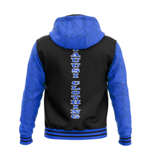Sweat à capuche surdimensionné pour hommes de haute qualité 500GSM 100% Polyester hiver Logo en relief impression bouffée 3D fabricant direct - Product Image 4