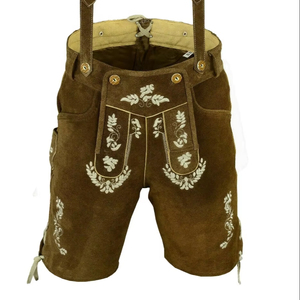 Lederhosen bavarois - Lederhosen d'Oktoberfest - Trachten Herren Knurz Lederhosen - Product Image 1