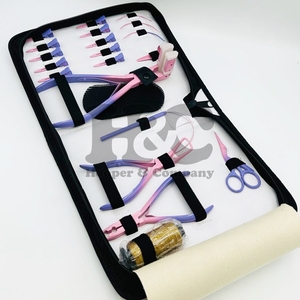 อุปกรณ์ต่อผมสีชมพูอุปกรณ์ต่อผมลูกปัดขนาดเล็กทำจากสเตนเลสชุดแต่งผมมิงค์แบบยั่งยืนสินค้าใหม่ - Product Image 4