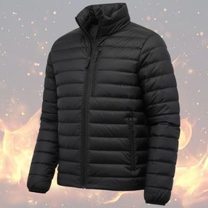 Veste matelassée d'hiver pour homme sur mesure, très vendue, légère, en duvet, fabrication OEM, vente en gros de vestes matelassées - Product Image 5
