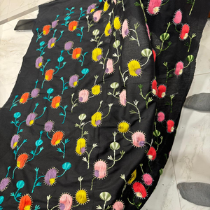 Tela bordada de algodón para niñas y niños, técnica no tejida para trabajo manual para vestido de cubierta de bolsa y decoración del hogar para Baby Shower - Product Image 3