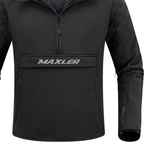 Veste Softshell pour moto, imperméable, respirante, équipement de protection pour les motards livreurs, couleur et logo personnalisables - Product Image 4