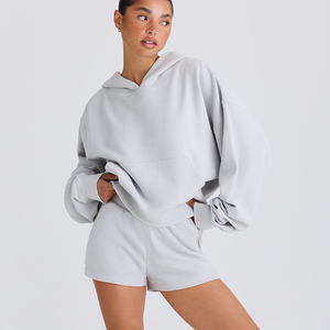 Drop Shoulder Pacific <b>Grey</b> Women Graphic Print Full Length <b>Hoodie</b> Anti-Wrinkle & Breathable Hoodies For Woman Gym <b>Zip</b> <b>Up</b> <b>Hoodie</b> - Product Image 6