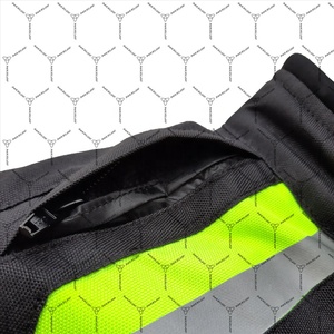 Veste courte en textile respirant pour homme, homologuée CE, légère, pour la moto, protection imperméable, grande taille - Product Image 6