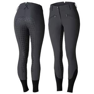 Ropa ecuestre personalizada Pantalones de montar Jodhpur Pantalones de cintura alta Pantalones ecuestres antideslizantes de silicona Traje de montar - Product Image 4