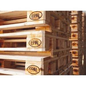 Palettes en bois EPAL Euro, entrée 4 voies, double face, haute capacité de charge, fabriquées en Allemagne, toutes tailles, y compris 1200x1000 - Product Image 1