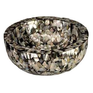 Cuenco Redondo Grande de Nácar para Chocolate, Vajilla Elegante para Mesa, para Hogar, Hotel, Regalos de Boda y Servir Comida - Product Image 5