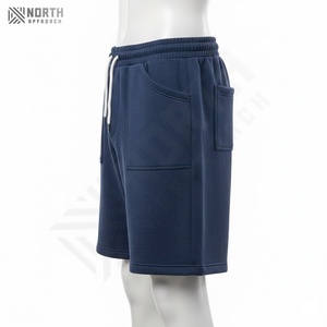 <b>Men</b> Printed Polyester/Cotton Canvas <b>Sweat</b> <b>Shorts</b> Elastic Waist Quick Dry OEM Service High Quality Custom Casual <b>Shorts</b> - Product Image 6