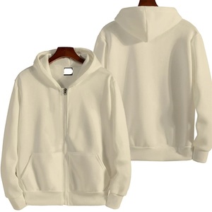 Sudadera con Capucha para Hombre, 100% Algodón, Felpa, de Alta Calidad, Transpirable, para Invierno, 300g, Tinte Liso - Product Image 4
