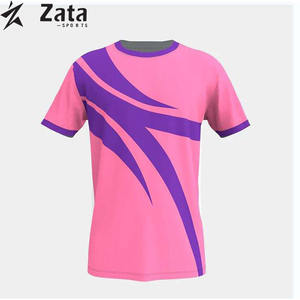 Camisetas de Jersey Lisas Casuales OEM, Suaves, 100% Poliéster, Impresión por Sublimación Personalizada, Logotipo Frontal, Unisex, Secado Rápido, Ecológicas - Product Image 4