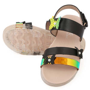 Sandalias Elegantes para Niñas (92705) - Negras - Product Image 2