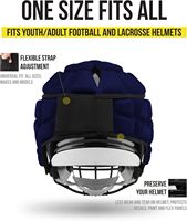 Casque de protection respirant en ABS de couleur unie pour jeunes, idéal pour le football et le rugby, grande taille, sports d'été