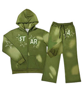 ชุดวอร์มผู้ชายปี 2026 แบบสั่งทำพิเศษ ปักลายแบบดิสเทรส ระบายอากาศได้ดี เหมาะสำหรับฤดูหนาว สกรีนโลโก้ได้ตามต้องการ สไตล์สตรีทแวร์ ล้างสีแบบแอซิด คุณภาพพรีเมียม - Product Image 5