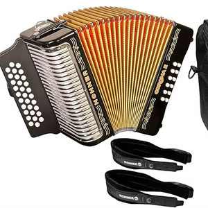 Nuevo Acordeón Diatónico Hohner 3500FB Corona II Original de 31 Botones FBbEB - Product Image 1