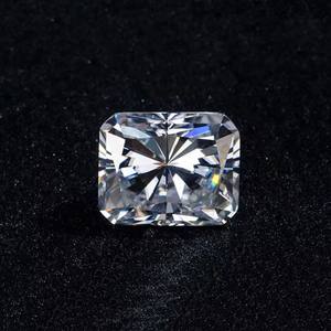 เพชรโมอิสตัดประกายเพชร8*10มม. พลอย VVS1 D ได้รับการรับรองว่าเป็นเครื่องประดับที่ยอดเยี่ยม - Product Image 2