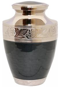 Venta caliente Urna de cremación Suministros funerarios Urnas cenizas humanas Artesanía india de metal a precio mayorista para exportación. - Product Image 6