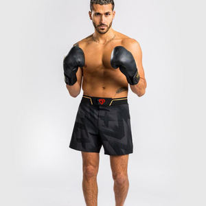 Impresión por sublimación lienzo encaje transpirable logotipo personalizado impresión hombres MMA pantalones cortos venta al por mayor tamaños personalizables - Product Image 6
