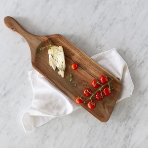 จานชามไม้ใส่อาหารถาดไม้ใส่อาหารปลอดภัยถาดเสิร์ฟพร้อมที่จับจากเวียดนาม - Product Image 3