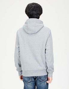 Sweat à capuche en molleton sherpa streetwear avec logo personnalisé, vêtements de sport lourds, veste à capuche, prix bas et abordable - Product Image 5