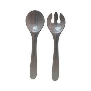 2024 vente chaude salade outils plats serveur cuillères à la main en bois cuillère et fourchette salade meilleure qualité bois par STAR CRAFTS INDE - Product Image 2