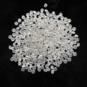 เพชรสีขาวทรงกลม1.45ถึง1.55มม. สีของ GH SI2ความชัดเจนหินเทียบหลวมสำหรับเครื่องประดับที่ดี - Product Image 2