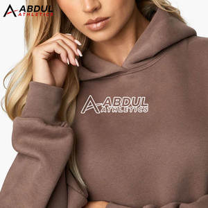 Sweats à capuche respirants pour femmes à séchage rapide Logo personnalisé Sweats à capuche de haute qualité quantité minimale de commande bas Sweats à capuche pour femmes - Product Image 3