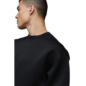 100% algodón hecho sudadera logotipo personalizado talla grande hombres sudadera campeón hombres clásico equipo sudadera en color negro - Product Image 4