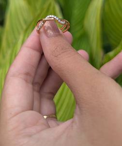 14K Solid <b>Yellow</b> Gold Engagement Ring 0.16ct Cut Lab Grown Diamond Prong Setting Ethical Luxury Wedding Party Gift for Women - Product Image 1