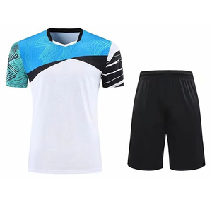 Comfortable Breathable Custom Team Name Front Logo Tennis Uniform Best Quality Quick Dry Sports Wear Unisex - Product Image 1
