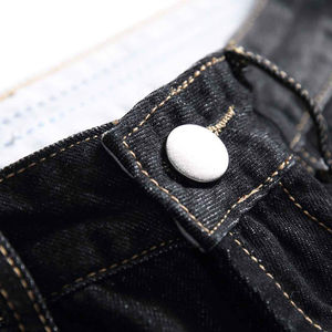 Pantalones Cortos Vaqueros Rectos para Hombre, Duraderos y Transpirables, 100% Algodón, Ecológicos, para Deporte y Uso Casual - Product Image 3