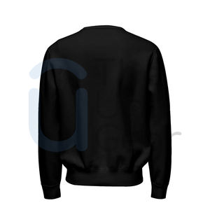 Sudadera Unisex de Invierno, Lisa, Personalizada, con Cuello Redondo, Estilo Holgado, con Logotipo Bordado Personalizado, Felpa de Alta Calidad, Servicio OEM - Product Image 4