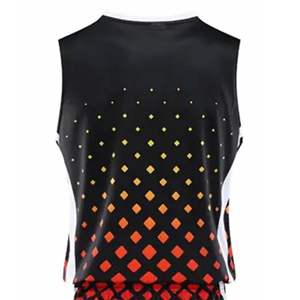 Uniforme de basket-ball professionnel de qualité supérieure 100% vêtements de sport en polyester uniforme de basket-ball avec logo de l'équipe - Product Image 6