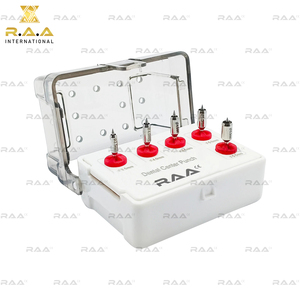 R.A.A.INTERNATIONAL Implant Rotary Center Tissue <b>Punch</b> 5-Piece <b>Set</b> with Plastic Holder Model RAA-138 CE Certified Class I - Product Image 2